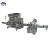 full auto liquid/cream/sticky filling capping machine with diving function