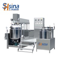 vacuum emulsion homogenizing mixer machine