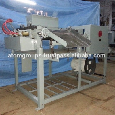 Three roller milling machine for toilet soap